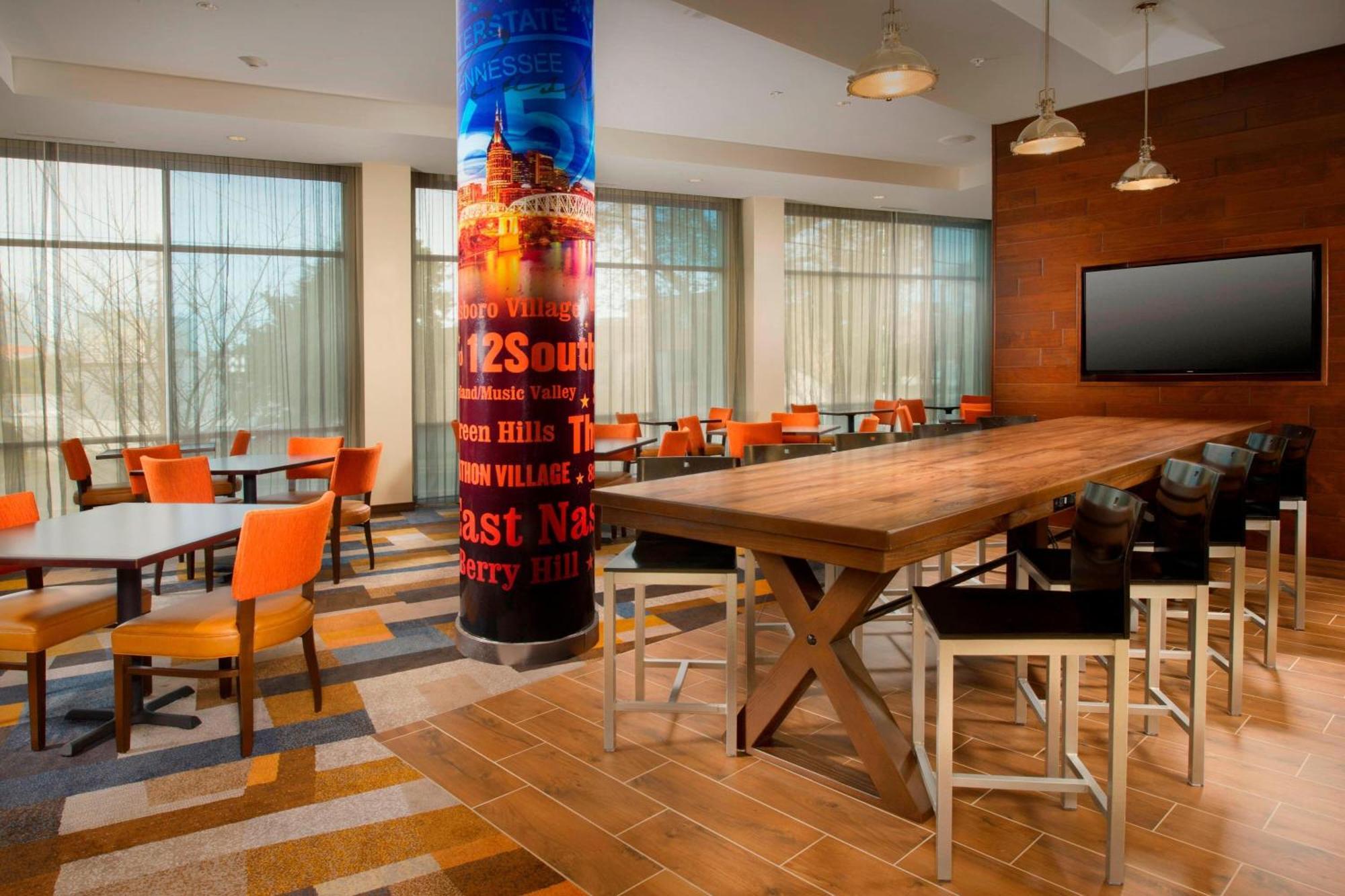 Fairfield Inn And Suites By Marriott Nashville Downtown/The Gulch Eksteriør bilde